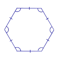 Внешний угол прилежащих углов многоугольника