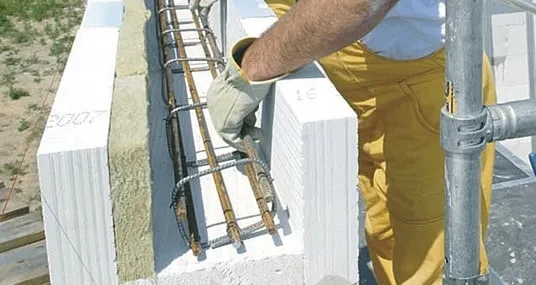 Армирование ячеистого бетона