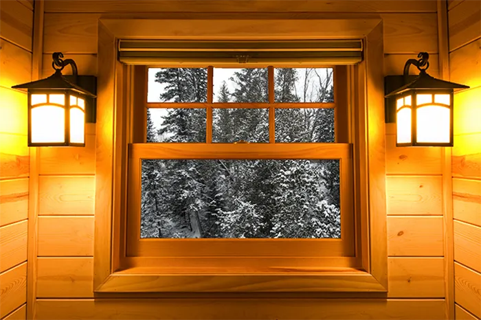 Английские деревянные окна