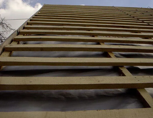 Какой тип доски используется для обрешетки крыши?