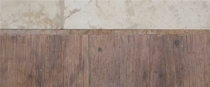 Швы между плиткой и ламинатом: варианты и способы отделки - (фото+видео)