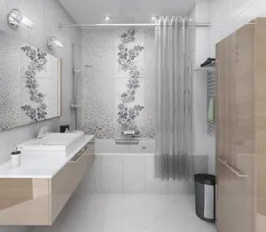 Обновление ванных комнат с использованием светлых тонов