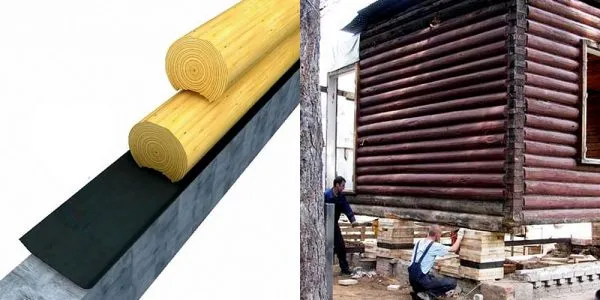 Защита фундаментов под деревянными стенами