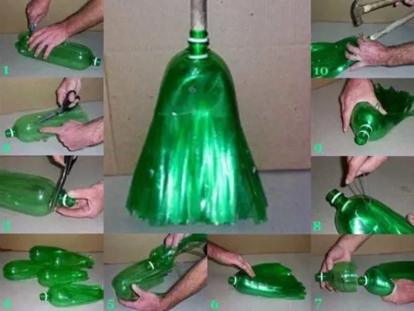 Веники из пластиковых бутылок