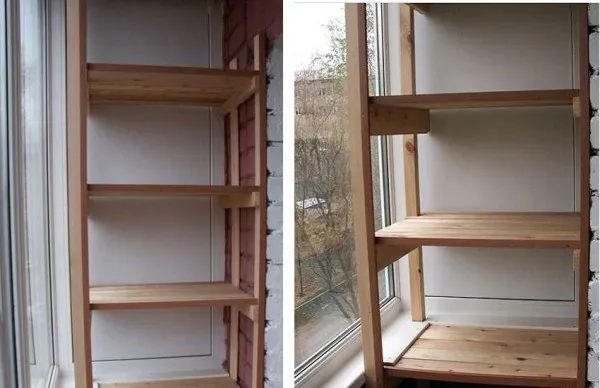 Как построить встроенный балконный шкаф своими руками
