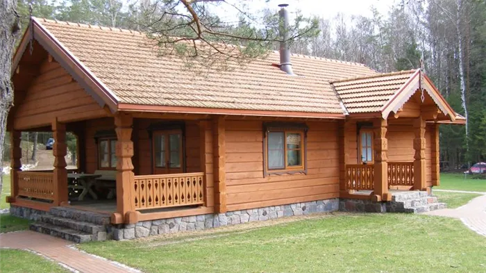 Фотография деревянного дома