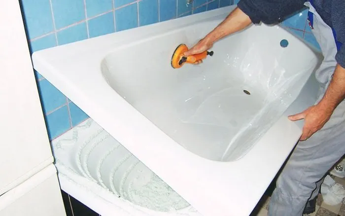 Как отремонтировать ванну