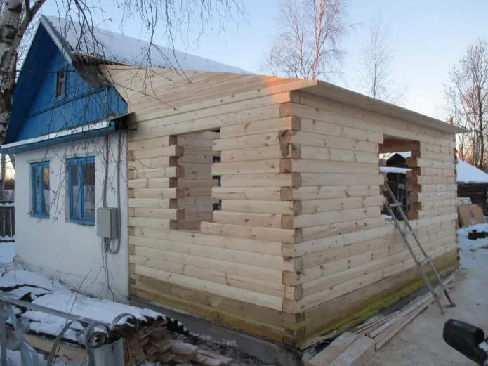 Пристройки к деревянным домам