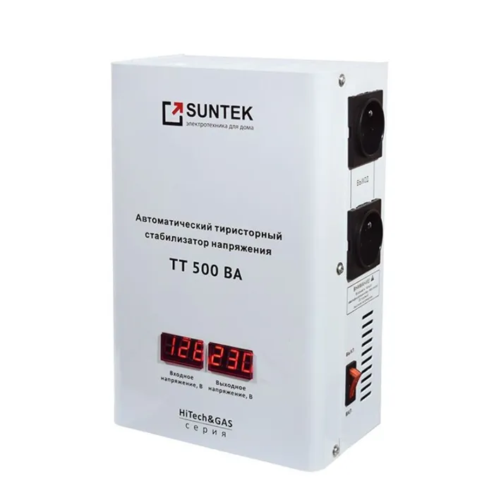 Стабилизатор напряжения Suntek Hitech & Gas TT 500 ВА (0,5 кВт)