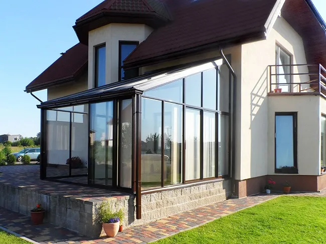 алюминиевые окна для частного дома