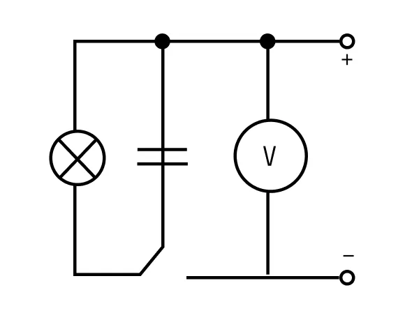 Электрические цепи конденсаторов
