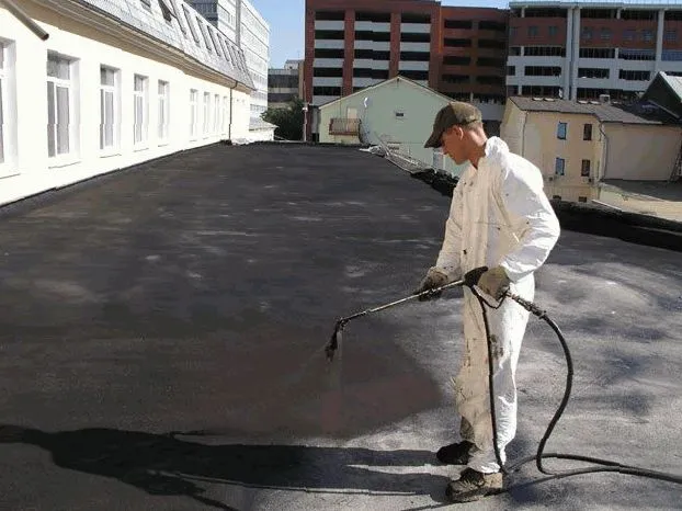 Герметизация плоской крыши