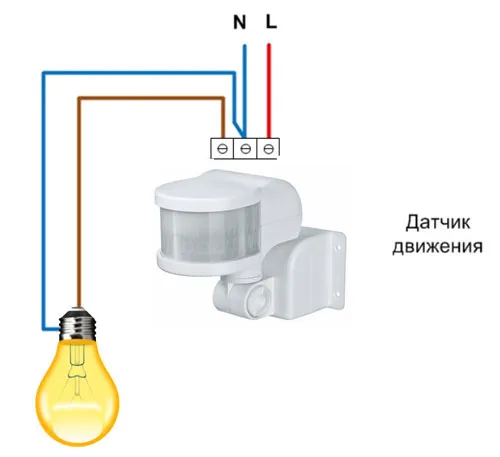 Как подключить и настроить указатель движения для управления освещением: схема подключения и конфигурация датчика
