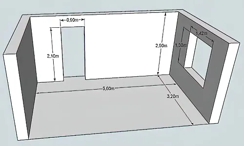 Как найти площадь комнаты в квадратных метрах - как рассчитать площадь комнаты, как найти площадь комнаты: как измерить комнату в М2