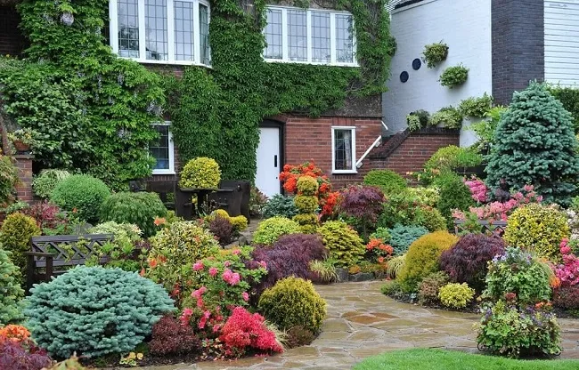 Голландский сад на террасе