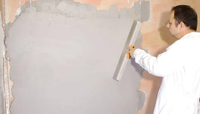 Выравнивание стен с покрытием