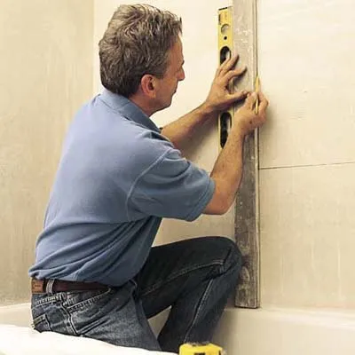Как укладывать плитку на стены - подготовка поверхности