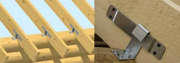 Как крепить балочные системы в деревянных домах