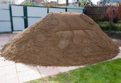 Песок для строительного раствора