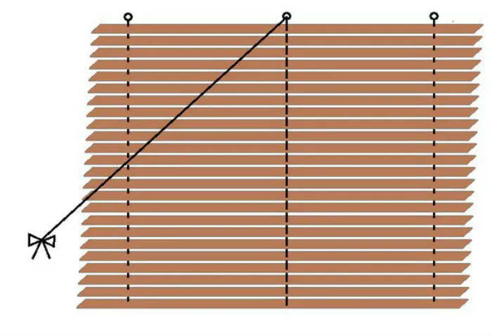 Жалюзи для окон своими руками